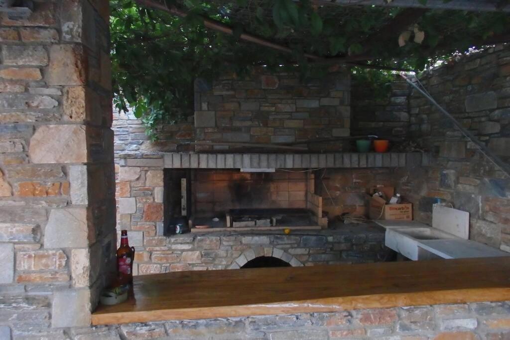 ¨Με Θέα Το Ηλιοβασίλεμα¨ Villa Áfissos Luaran gambar