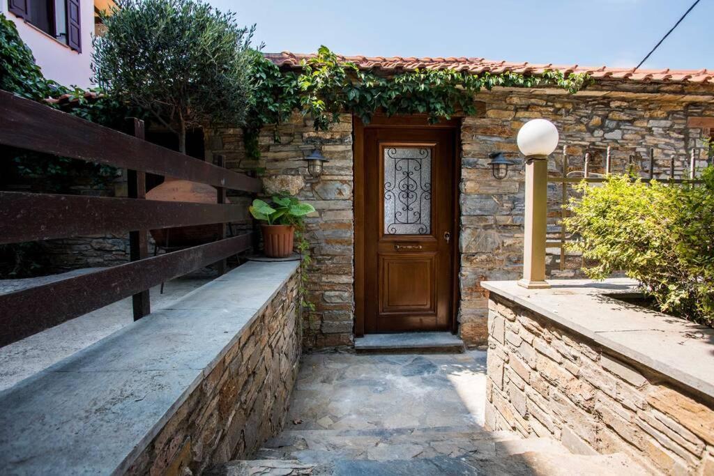 ¨Με Θέα Το Ηλιοβασίλεμα¨ Villa Áfissos Luaran gambar