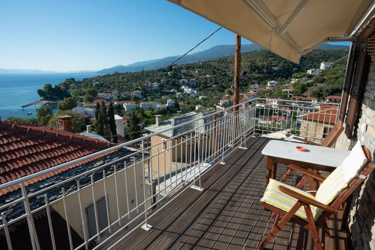 ¨Με Θέα Το Ηλιοβασίλεμα¨ Villa Áfissos Luaran gambar