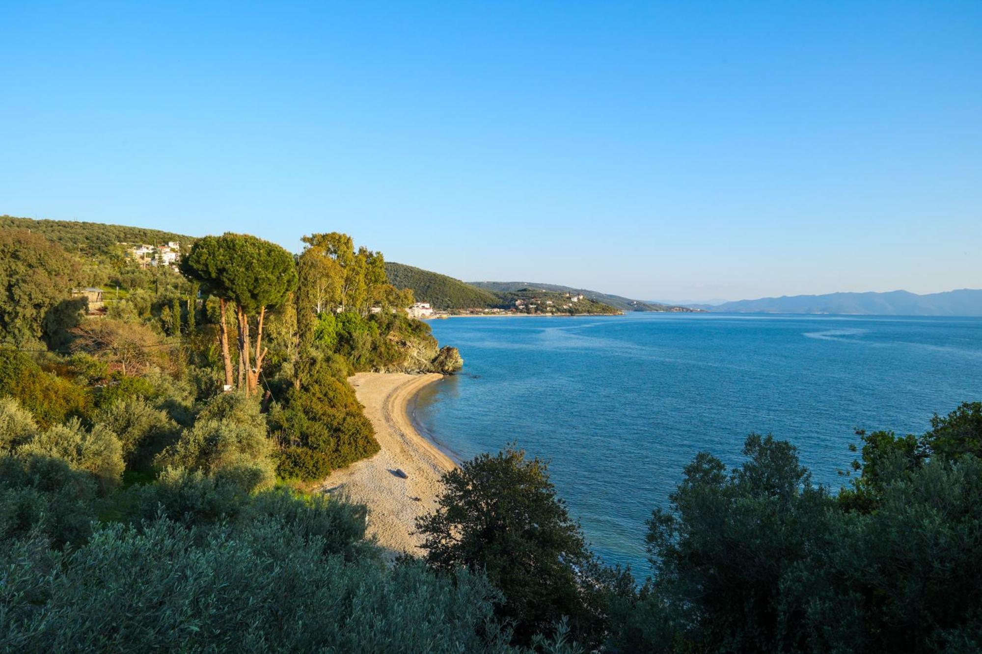 ¨Με Θέα Το Ηλιοβασίλεμα¨ Villa Áfissos Luaran gambar